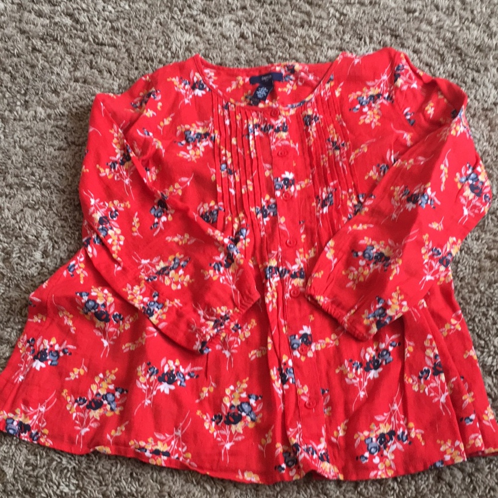 Girls Gap blouse size L